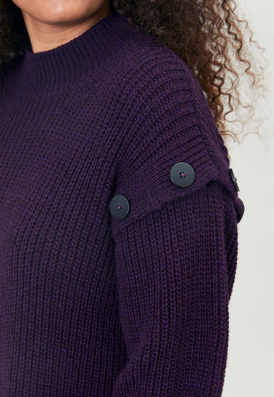 Elton ETHibba Knit Pullover 028 Purple