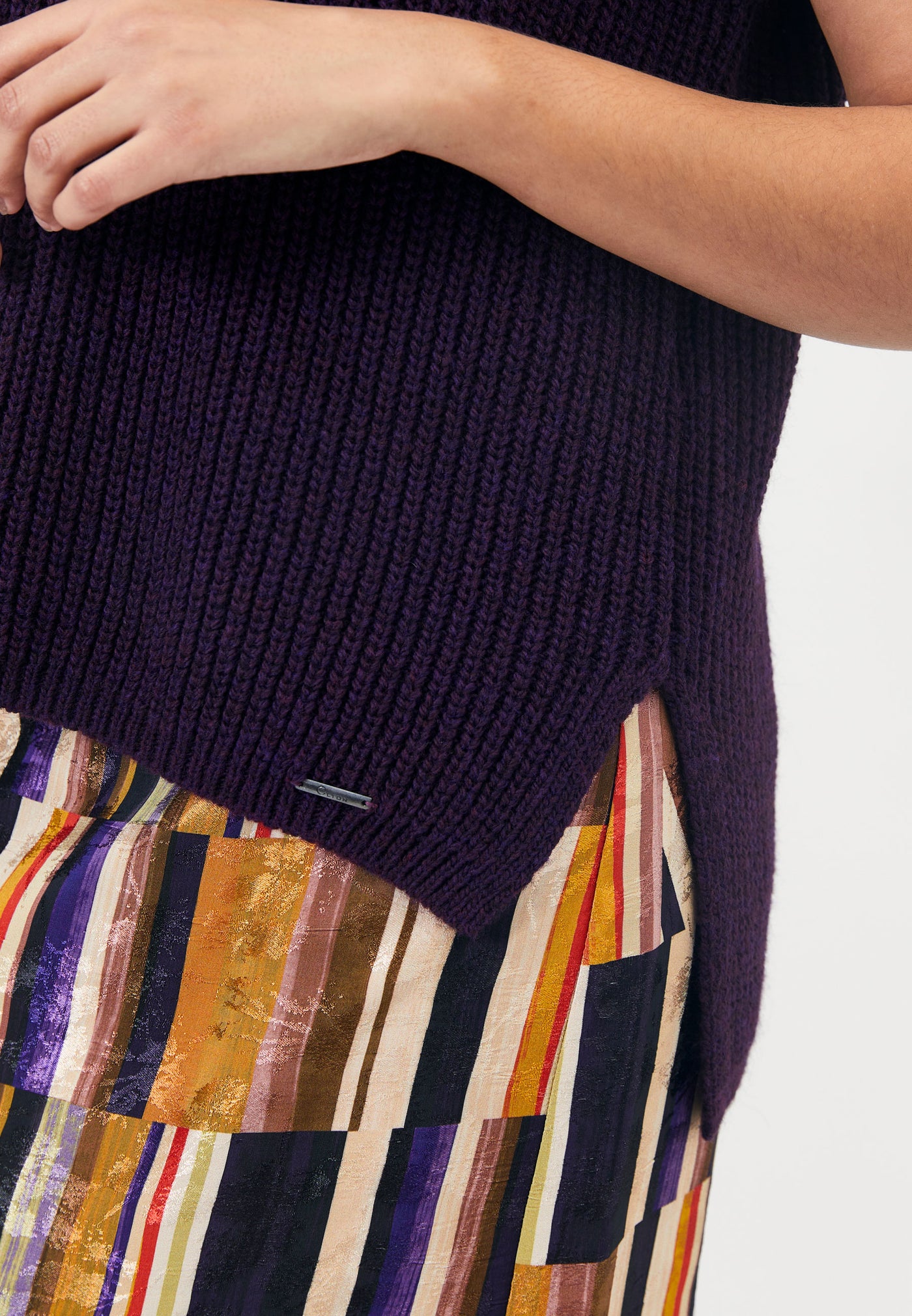 Elton ETHibba Knit Pullover 028 Purple