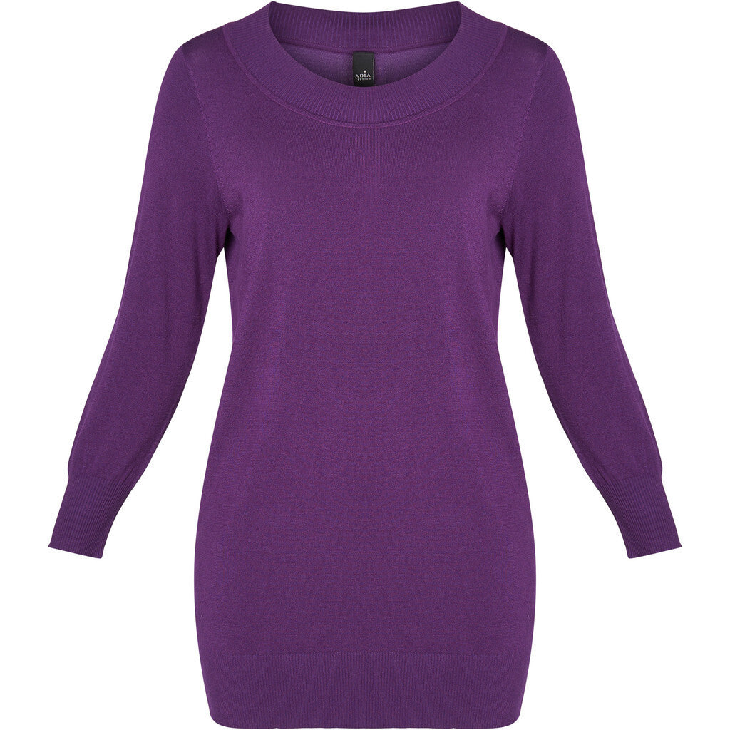 Adia ADAlberthe Knit Dress 1217 Purple