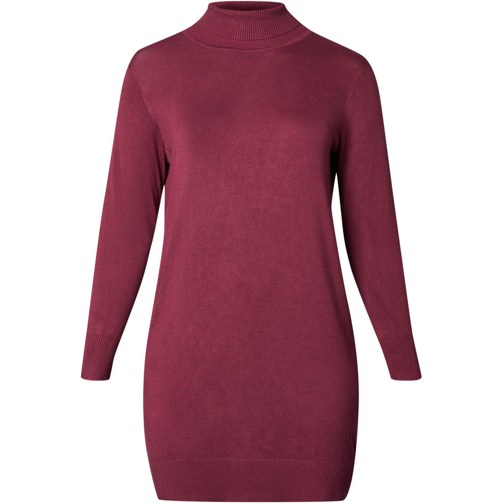 Adia ADAzar Knit Dress 2502 Wine Red