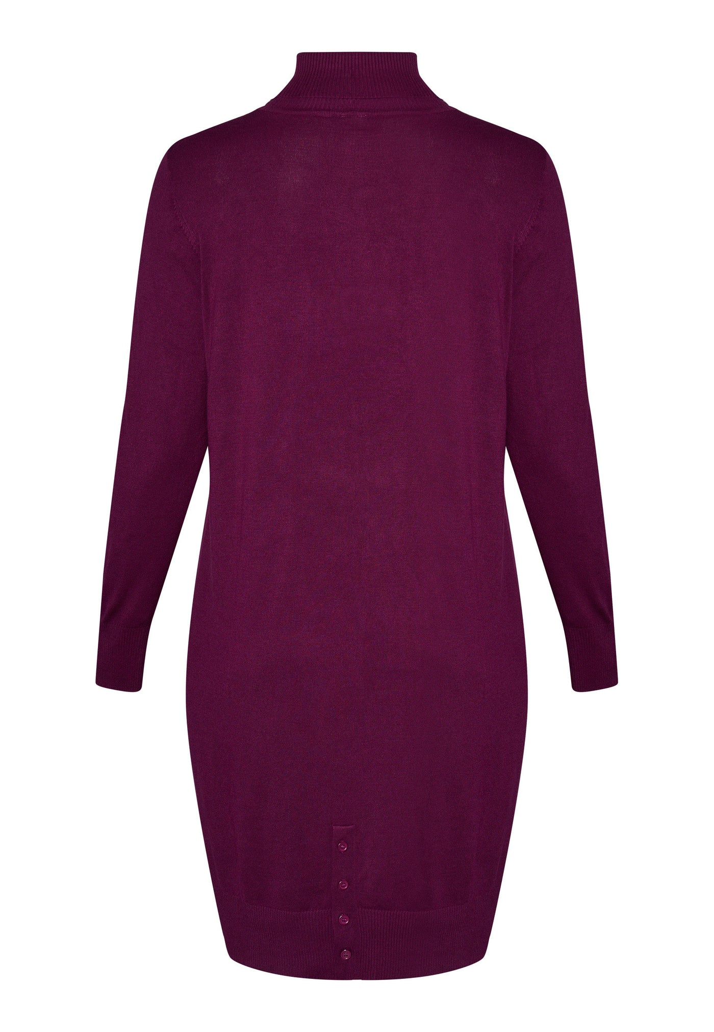 Adia ADAzar Knit Dress 6850 Aubergine pink