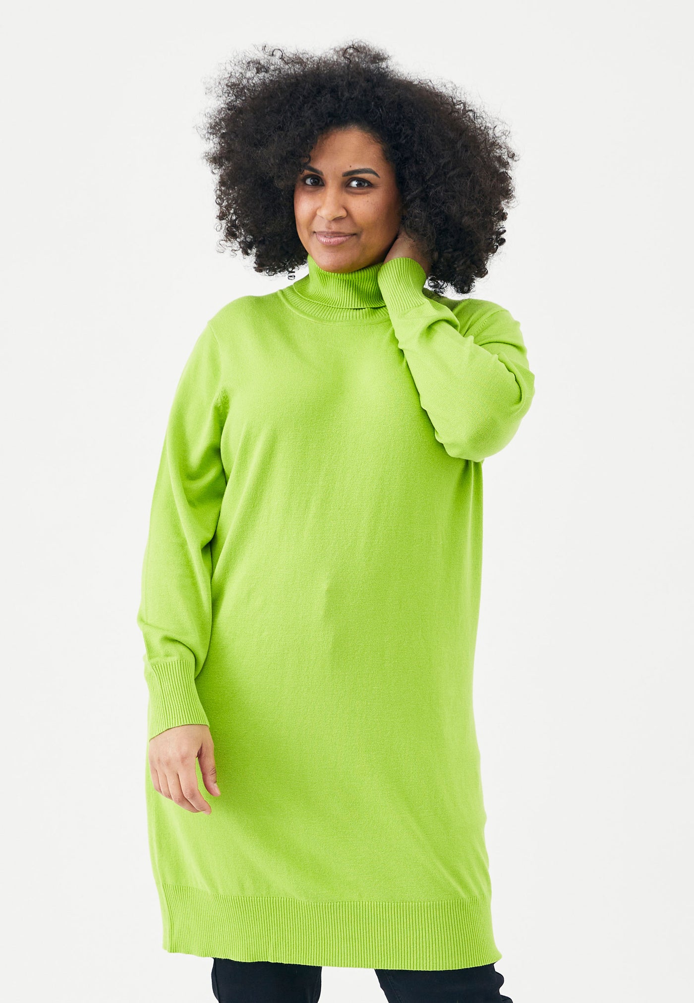 Adia ADAzar Knit Pullover 1064 Neon Green