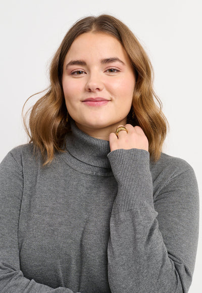 Adia ADAzelea Knit Pullover 9900 anthracite grey