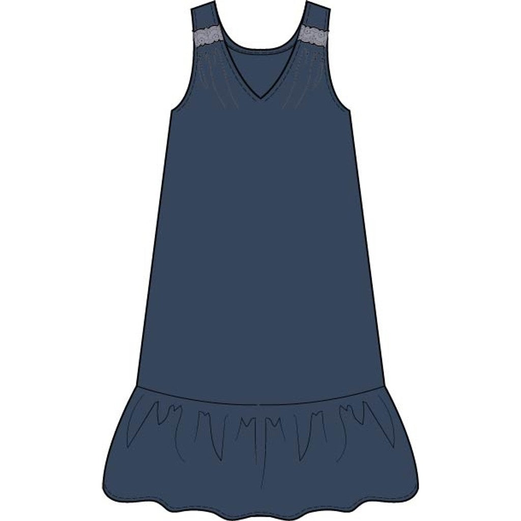 Adia ADCordelia Kjoler 5999 NAVY BLUE
