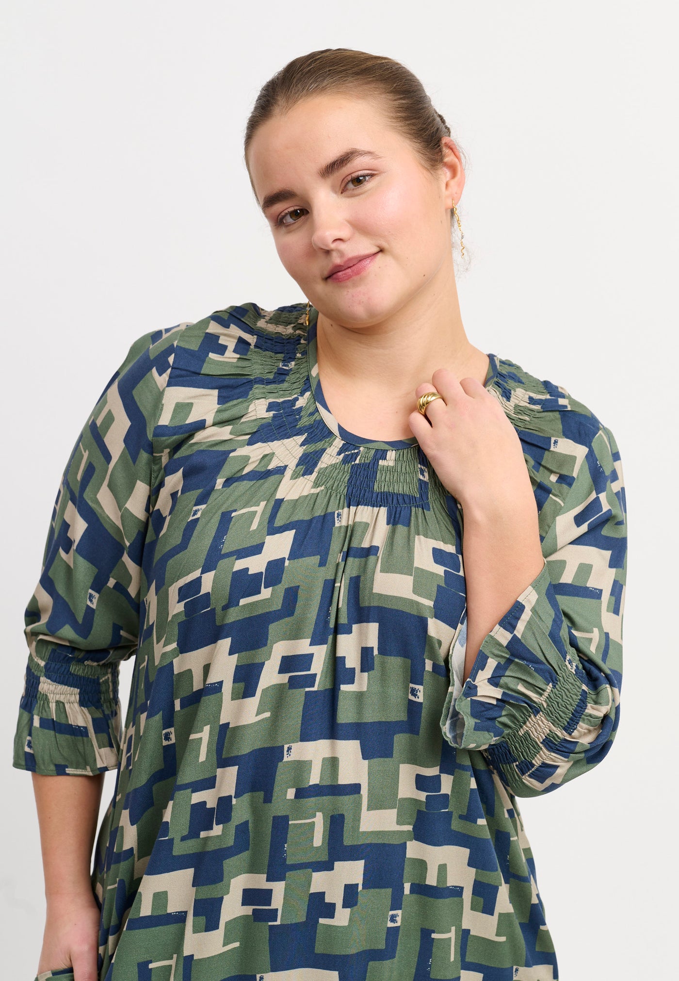 Adia ADDitta Kjoler 3880 Chive Green