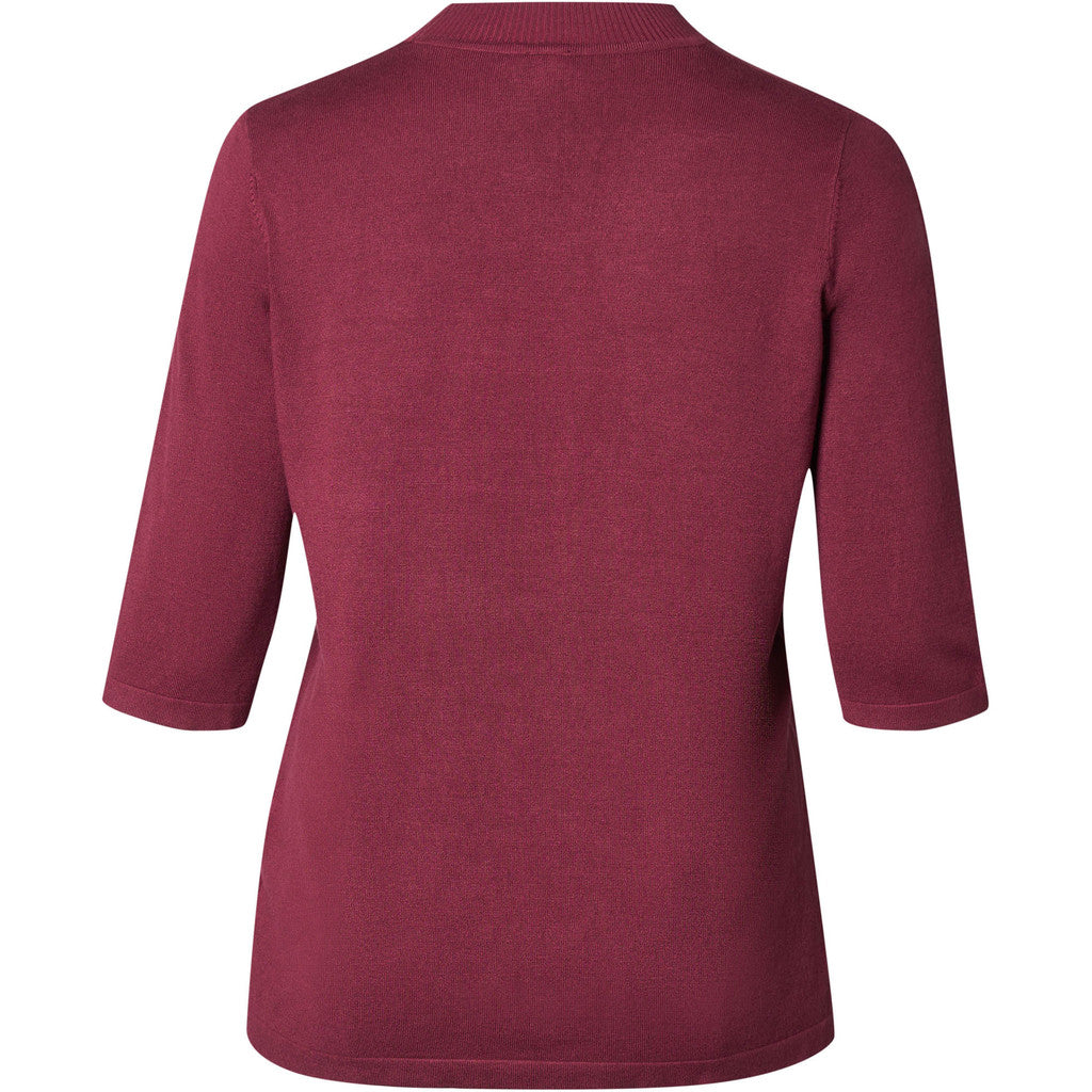 Adia ADEileen Knit Pullover 2502 Wine Red