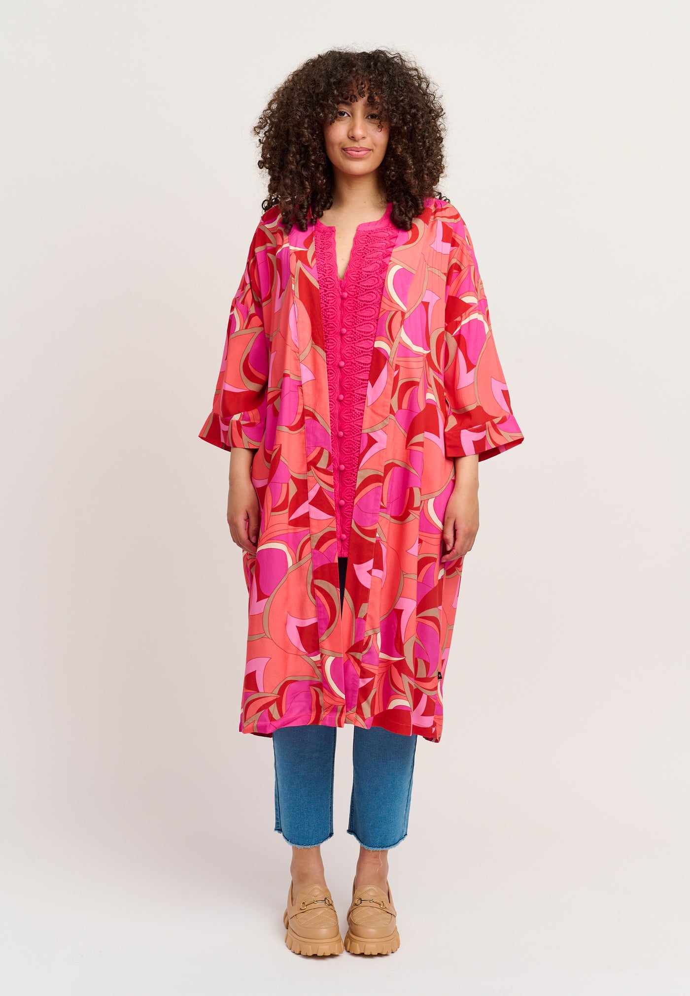 Adia ADEsta Kimono 6450 Fuchsia Pink