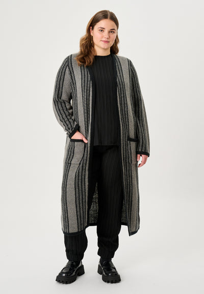 Adia ADGrace Knit Cardigan 9550 Silver grey