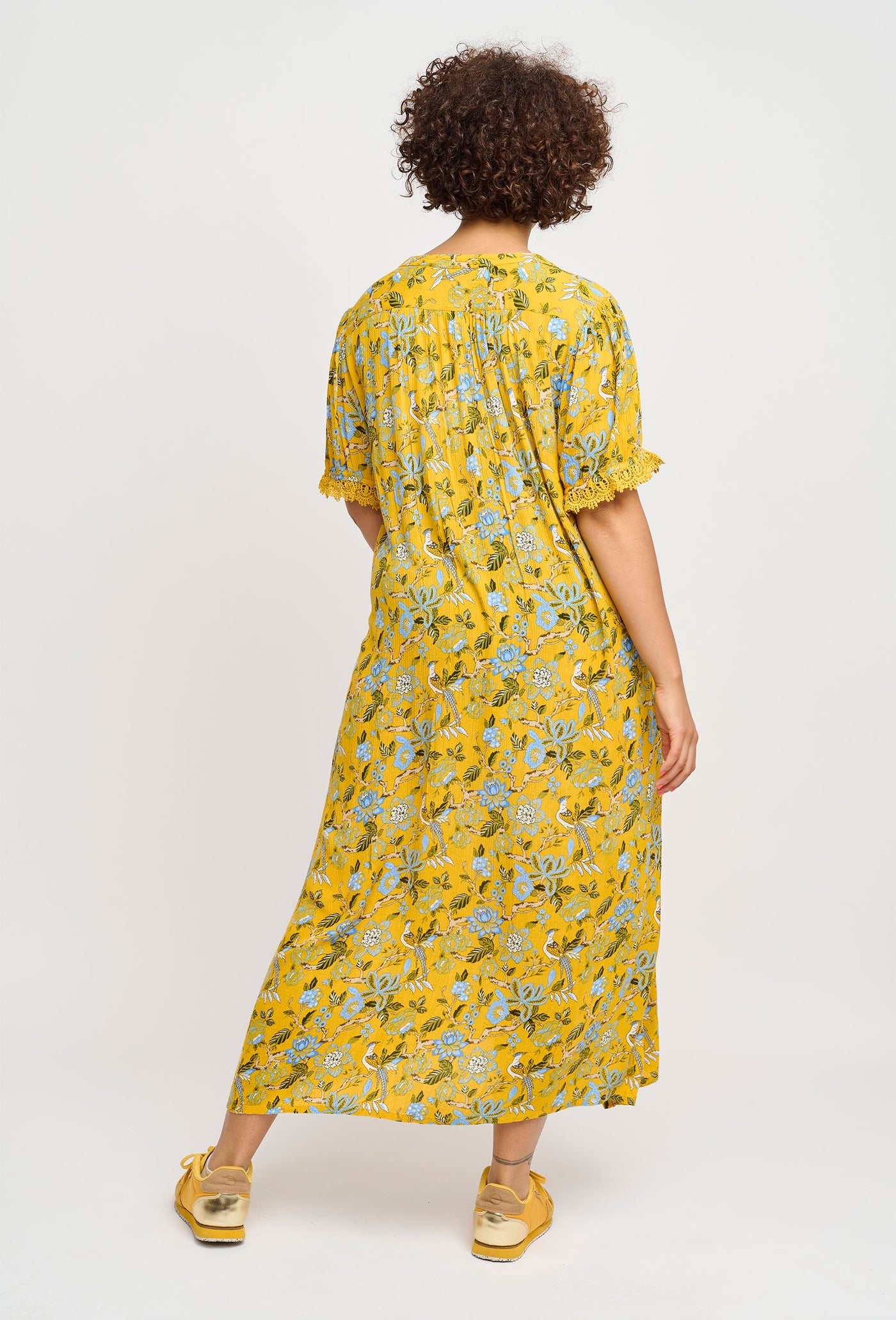 Adia ADLedda Kjoler 2050 Yoke Yellow