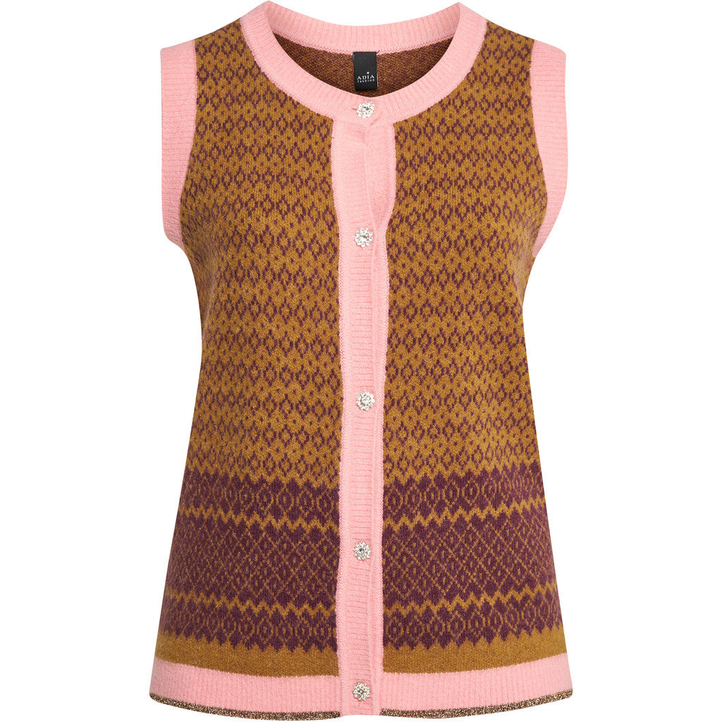 Adia ADMaxie Knit Cardigan 3380 Bronze Brown