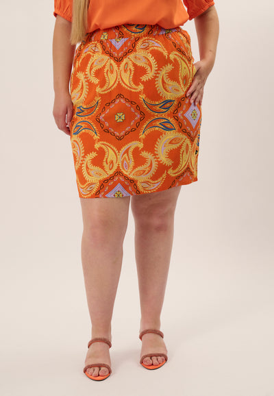 Adia ADPapaya Nederdele 8501 Spring Orange