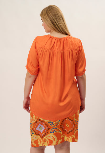 Adia ADPaulina Bluser 8501 Spring Orange