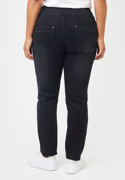 Adia ADRome Jeans 8155 Black - 76 inseam