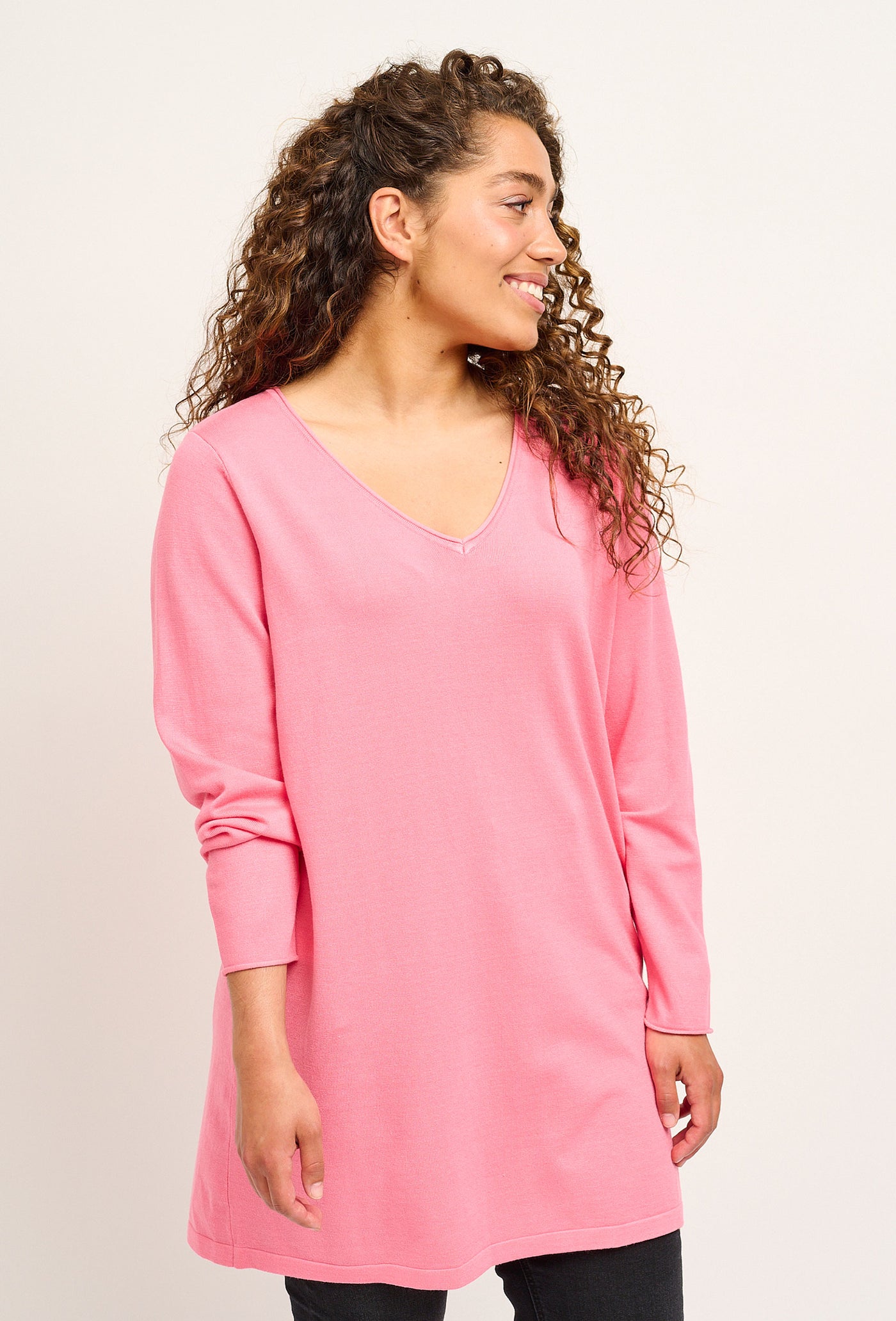 Adia ADSarah Knit Pullover 3546 Confetti Pink