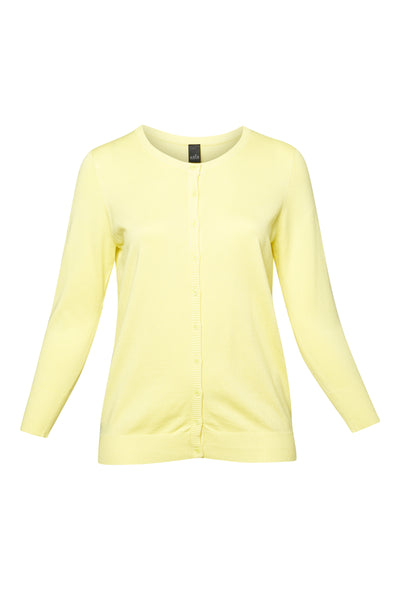 Adia ADSylivi Knit Cardigan 2052 Lemon Limelight