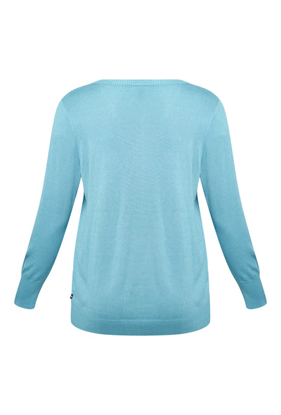 Adia ADSylivi Knit Cardigan 4724 Dolphin Blue