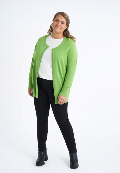 Adia ADSylivi Knit Cardigan 5636 Green Banana