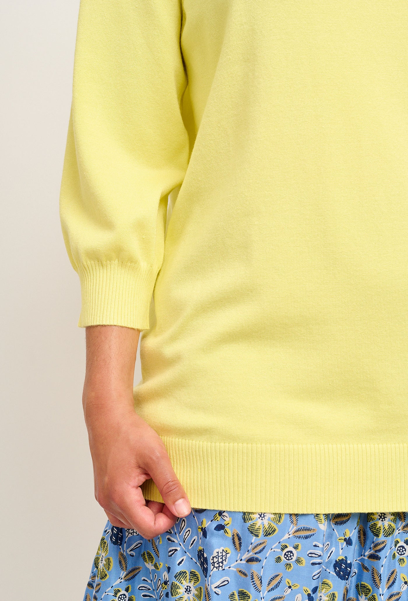 Adia ADSylvia Knit Pullover 2052 Lemon Limelight