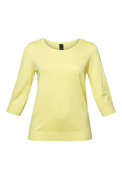 Adia ADSylvia Knit Pullover 2052 Lemon Limelight