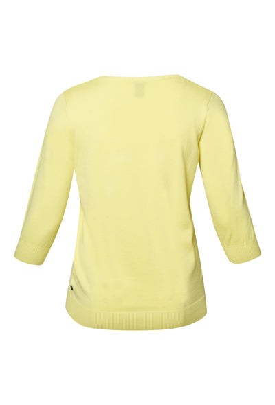 Adia ADSylvia Knit Pullover 2052 Lemon Limelight