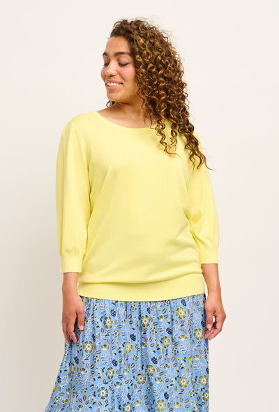 Adia ADSylvia Knit Pullover 2052 Lemon Limelight