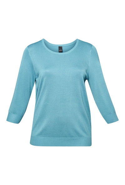 Adia ADSylvia Knit Pullover 4724 Dolphin Blue