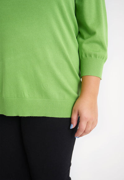 Adia ADSylvia Knit Pullover 5636 Green Banana