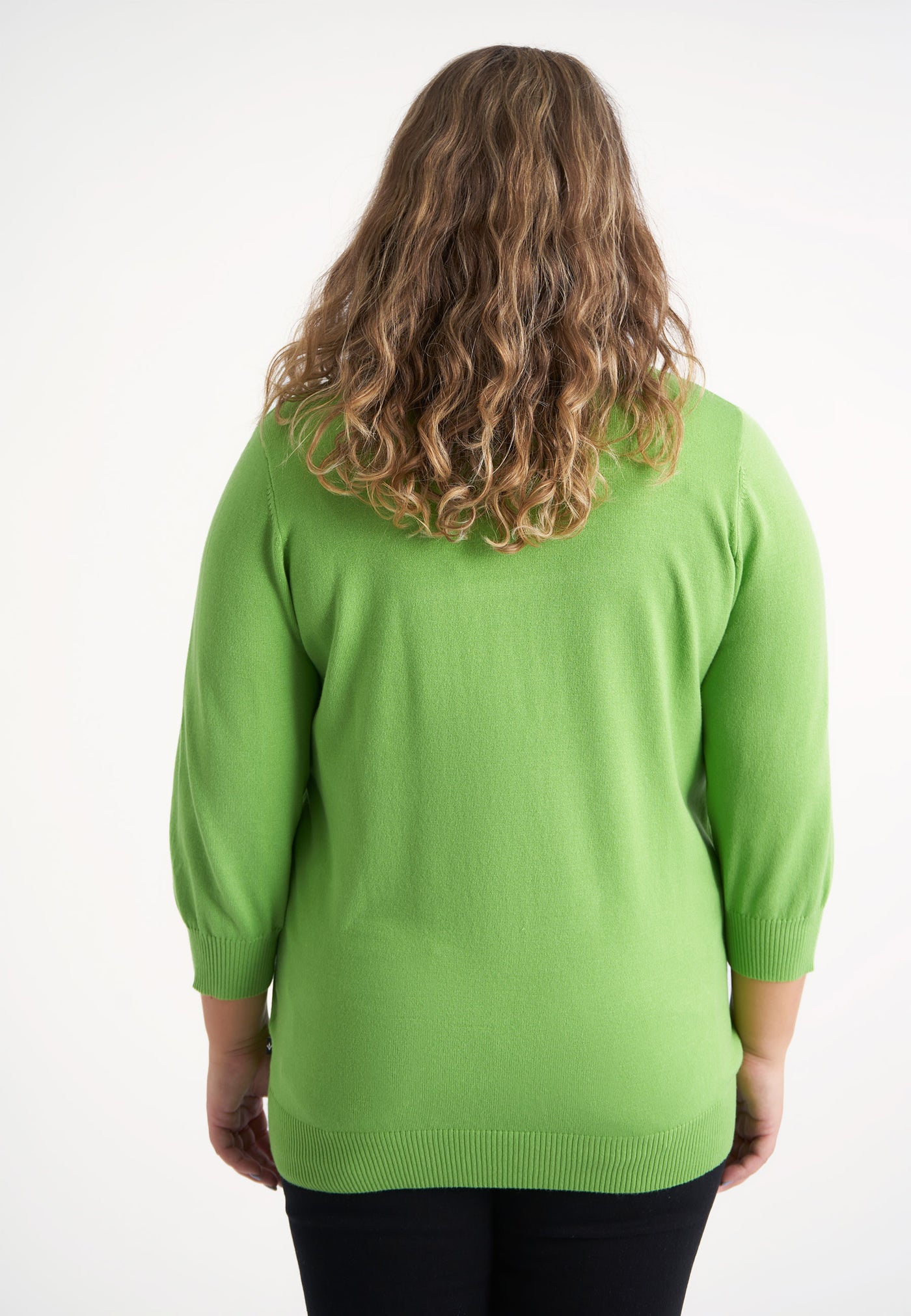 Adia ADSylvia Knit Pullover 5636 Green Banana