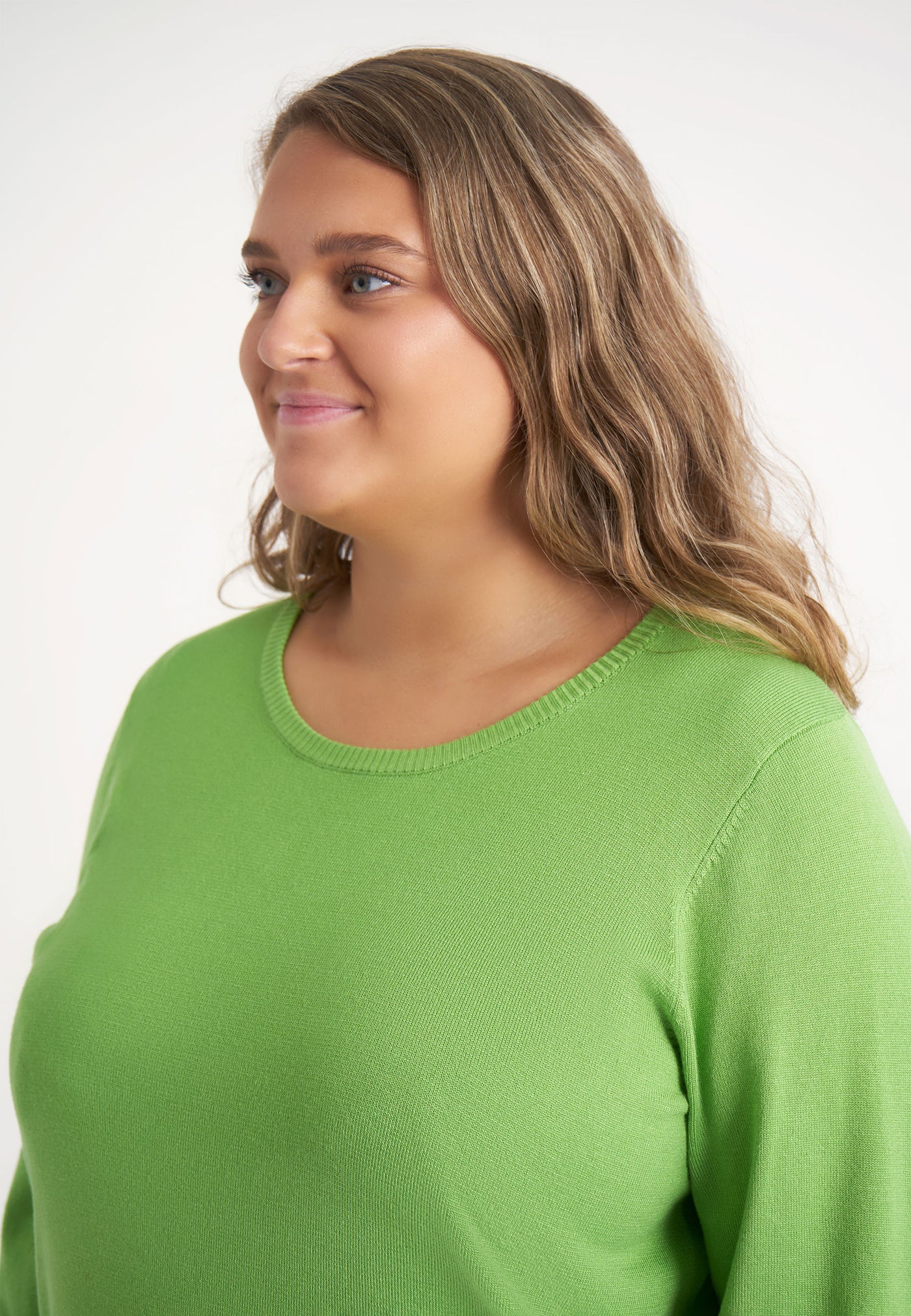 Adia ADSylvia Knit Pullover 5636 Green Banana