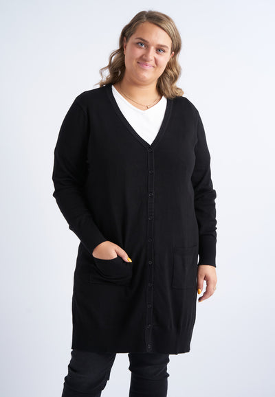 Adia ADSyverine Knit Cardigan 9998 Black