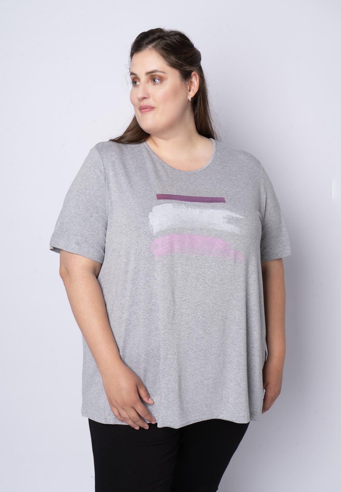 Aprico APCherlevoix T-Shirt 912 Light Grey Melange