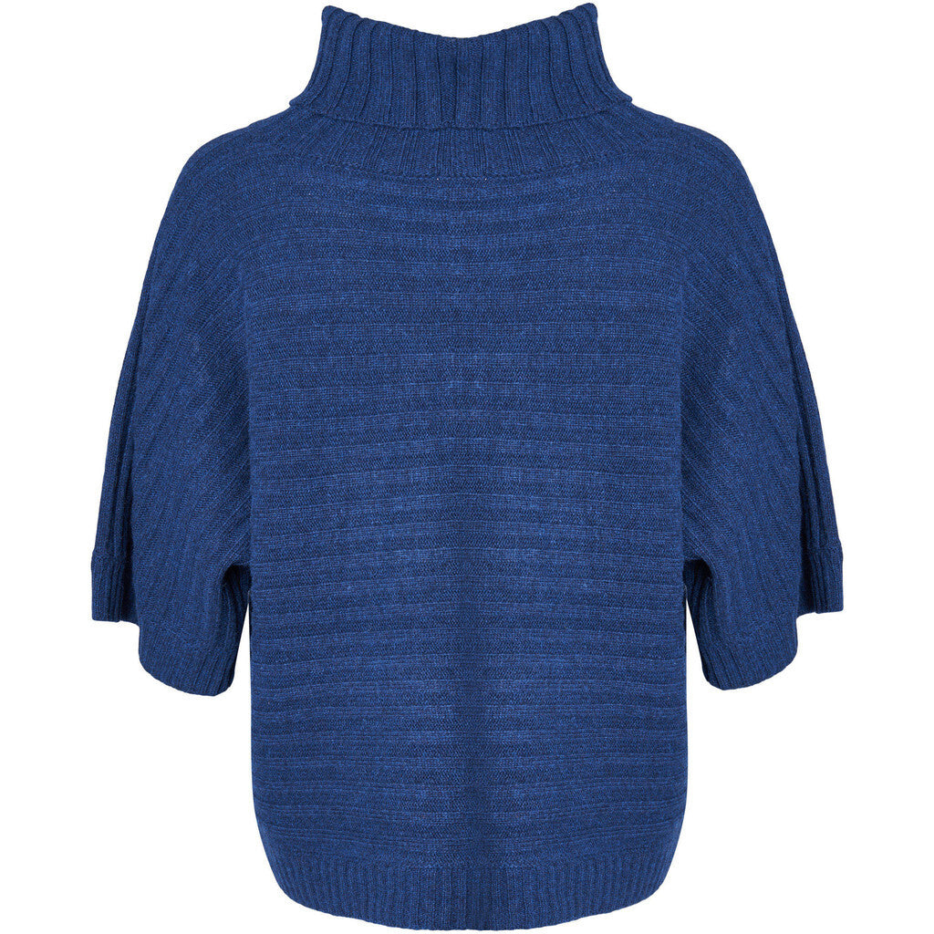 Lind Alba Poncho 20 Navy melange