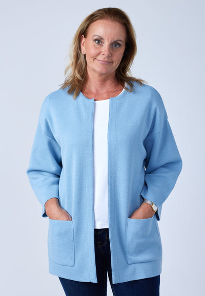 Lind Bea Knit Cardigan 020 Light Blue