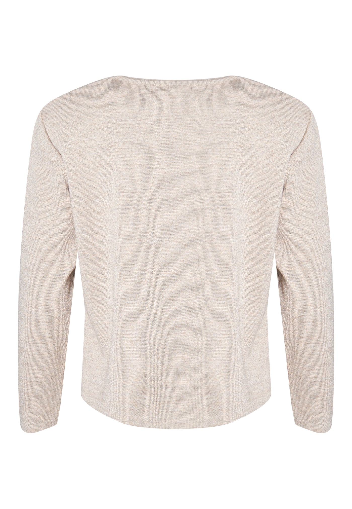 Lind Beth Knit Pullover 16 Spago sand