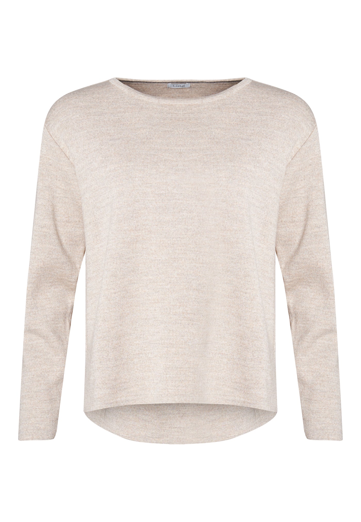 Lind Beth Knit Pullover 16 Spago sand