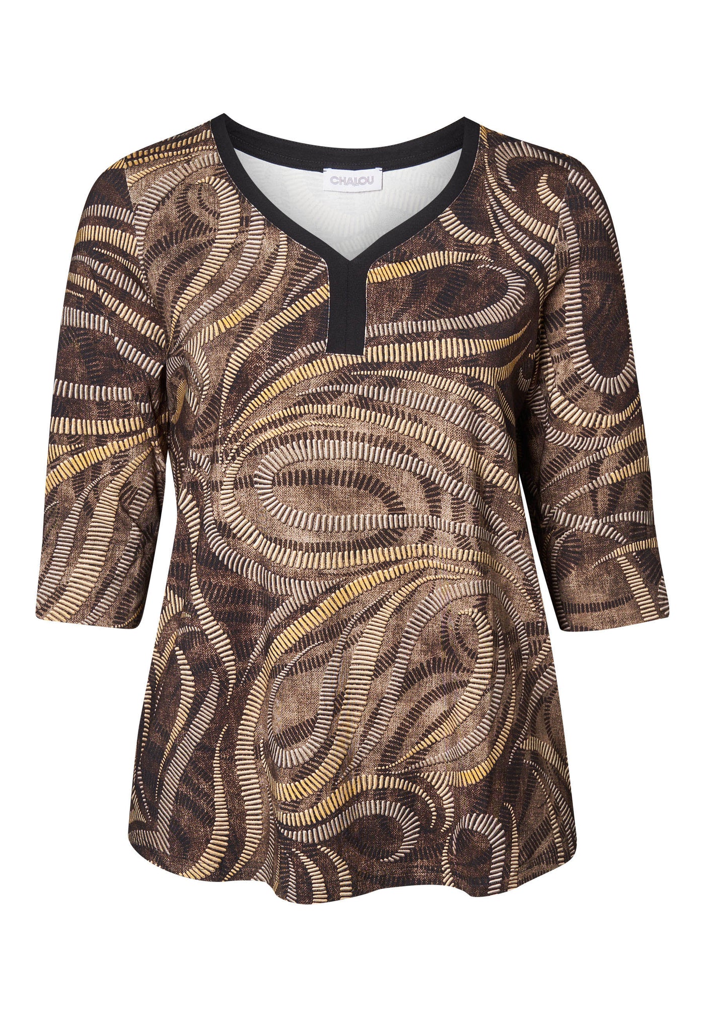 Chalou CHInez Bluser 1320 Light Brown