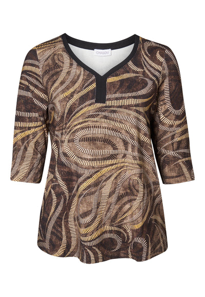 Chalou CHInez Bluser 1320 Light Brown