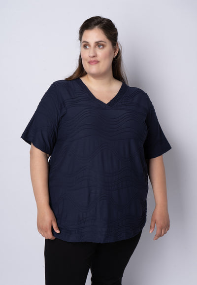 Chalou CHMagda T-Shirt 5999 NAVY BLUE