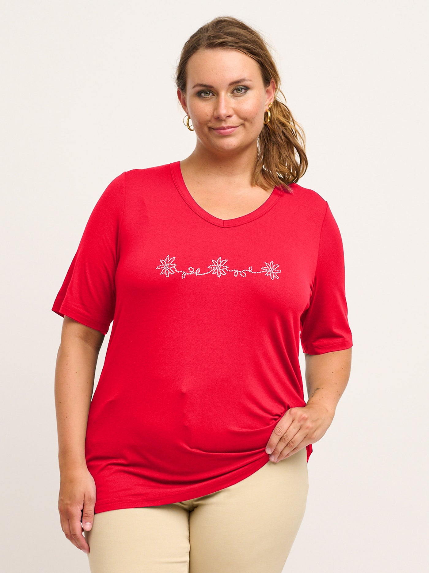 Chalou CHTilde T-Shirt 389 Strawberry Red