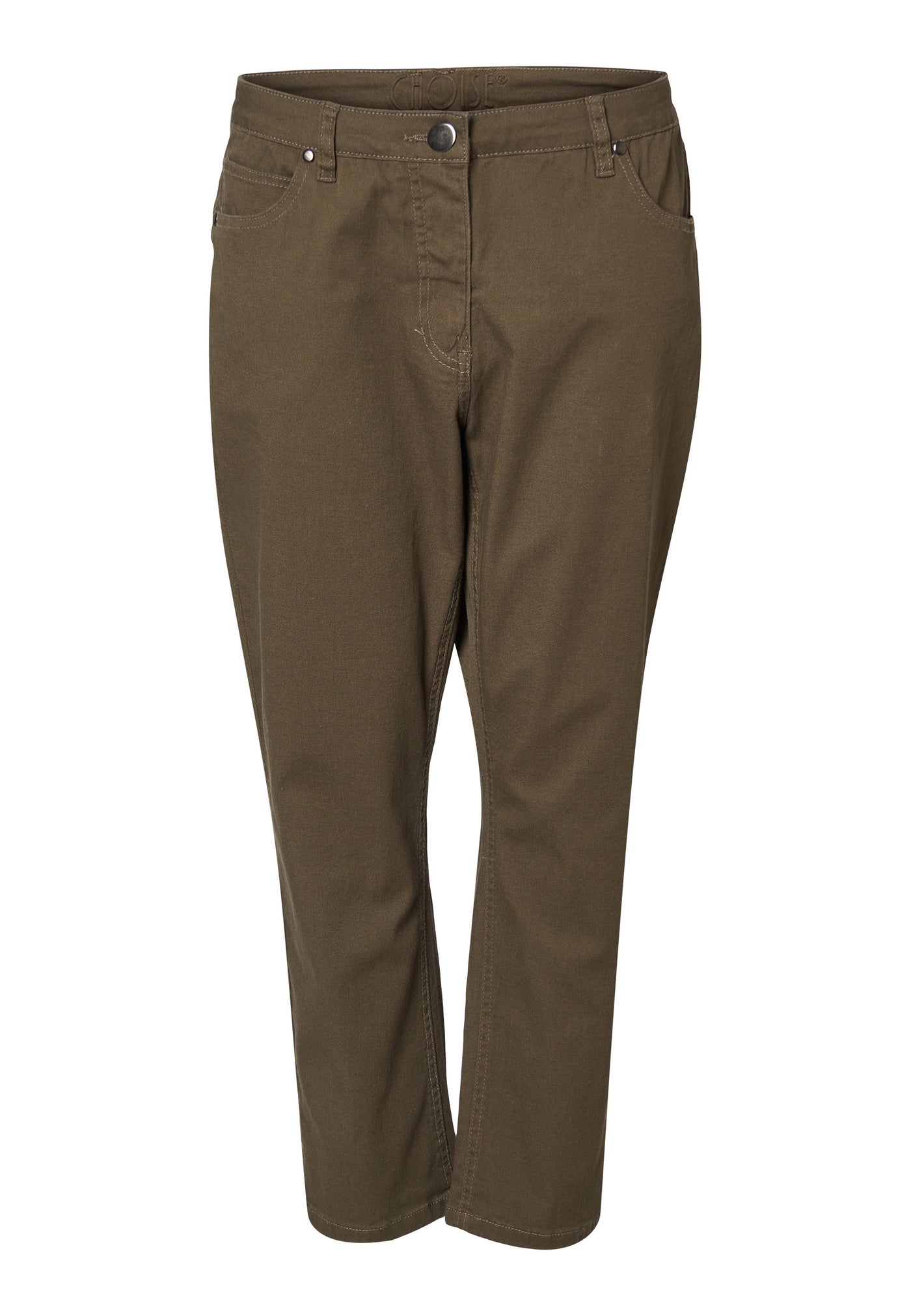 Choise CTrousers 7/8 Bukser 147 Dark Olive Green