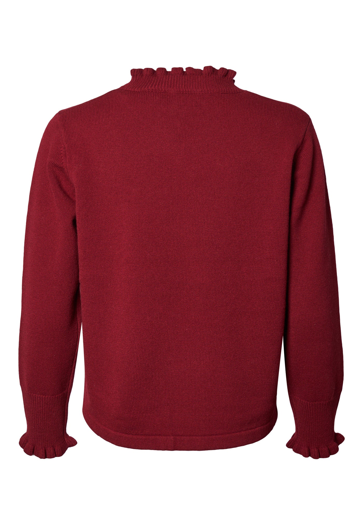 Lind Cassandra Knit Pullover 2655 ruby red