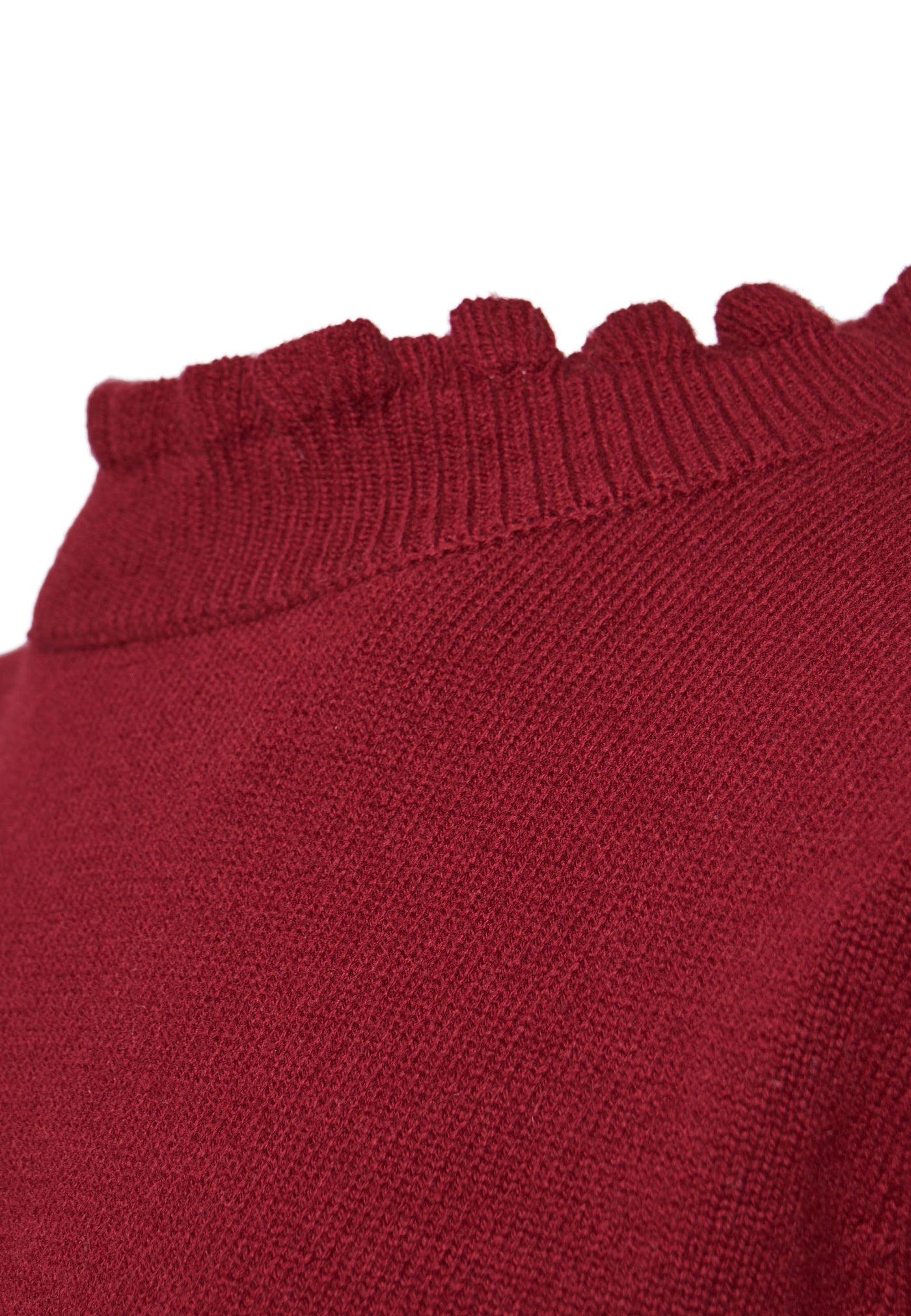 Lind Cassandra Knit Pullover 2655 ruby red