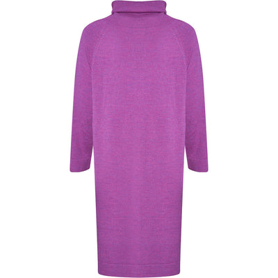 Lind Charlotte Knit Dress 205448 Hotensia purple melange