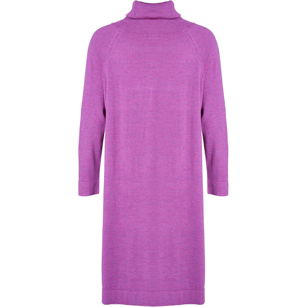 Lind Charlotte Knit Dress 205448 Hotensia purple melange