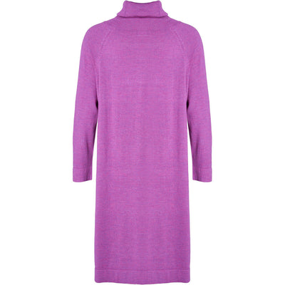 Lind Charlotte Knit Dress 205448 Hotensia purple melange