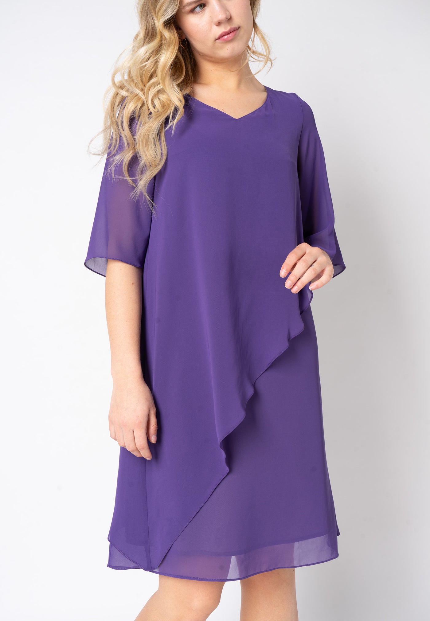 Elinette ELApril Kjoler 438 Dark Violet