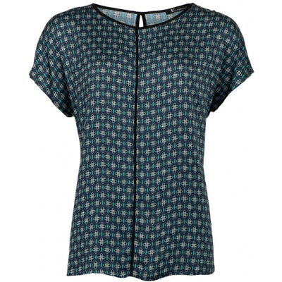 Elinette ELBlouse Bluser 1646 Deep Ocean