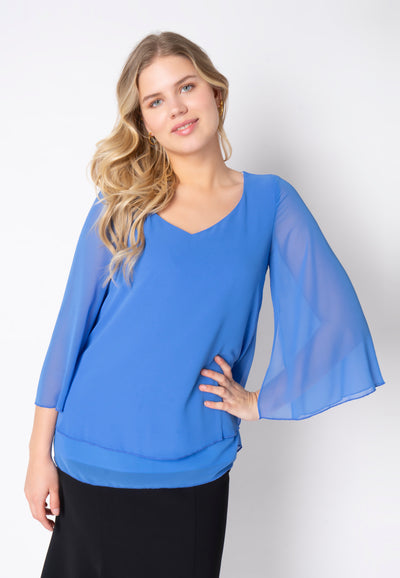 Elinette ELCamma Bluser 5300 Cornflower Blue