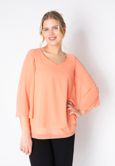 Elinette ELCamma Bluser 8300 Pale Mandarin Orange