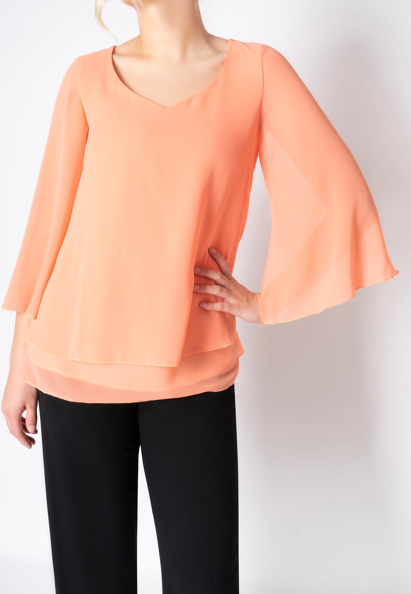 Elinette ELCamma Bluser 8300 Pale Mandarin Orange